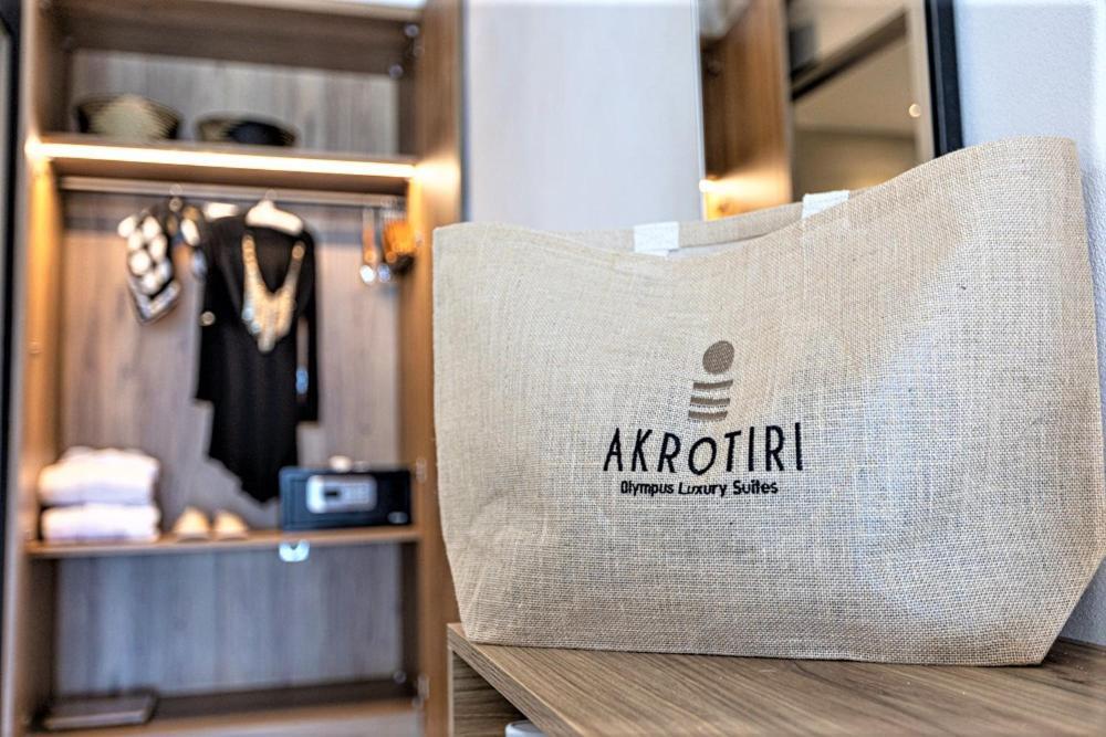 Akrotiri Olympus Luxury Suites - Adults Only Plaka Litochorou Exterior foto