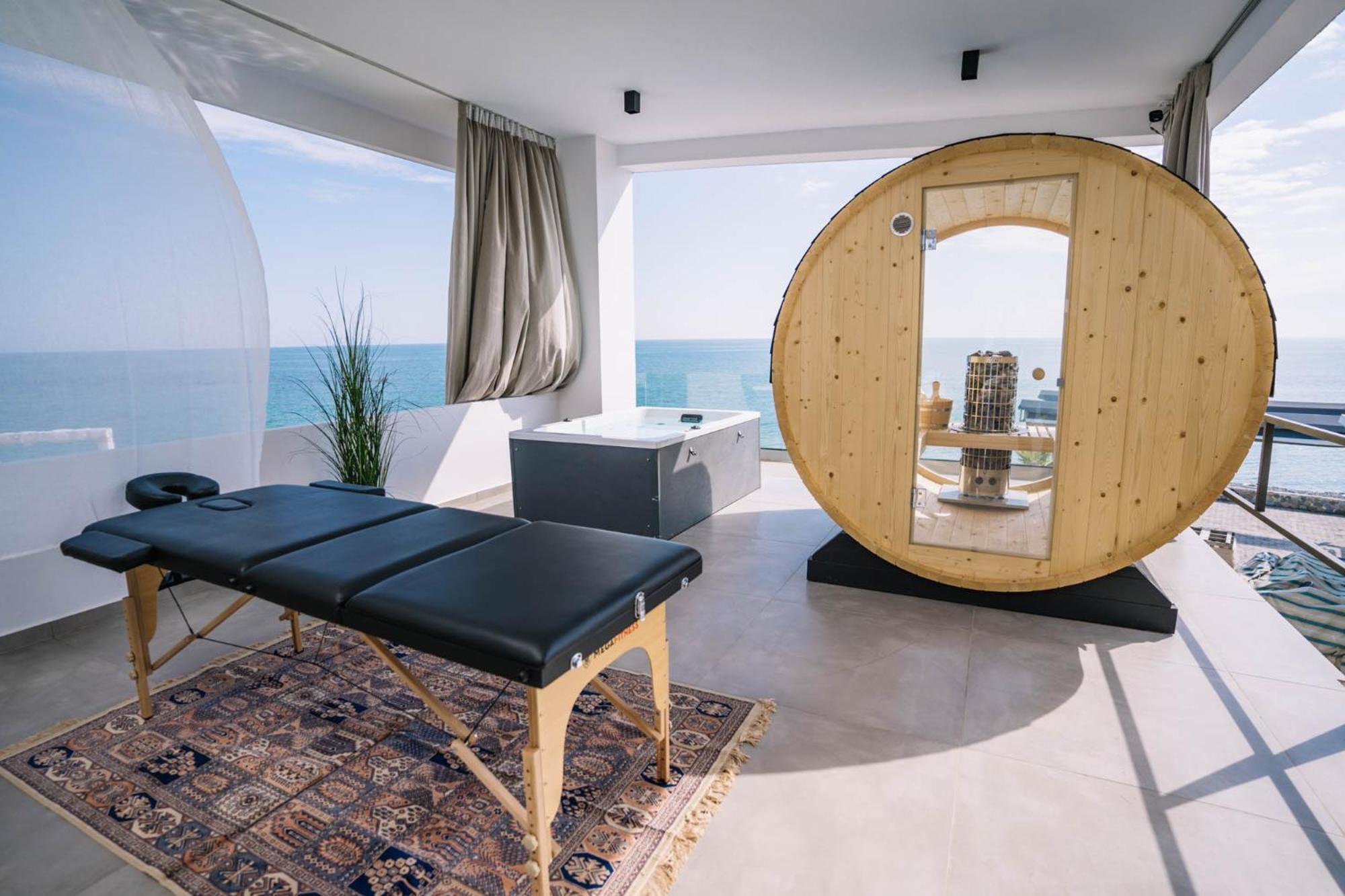 Akrotiri Olympus Luxury Suites - Adults Only Plaka Litochorou Exterior foto