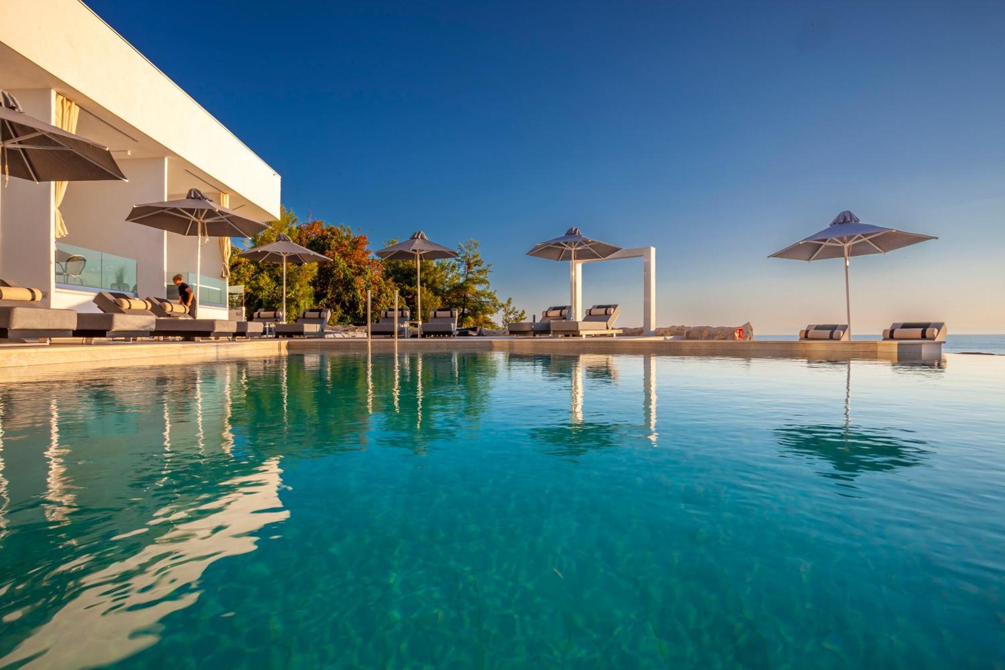 Akrotiri Olympus Luxury Suites - Adults Only Plaka Litochorou Exterior foto